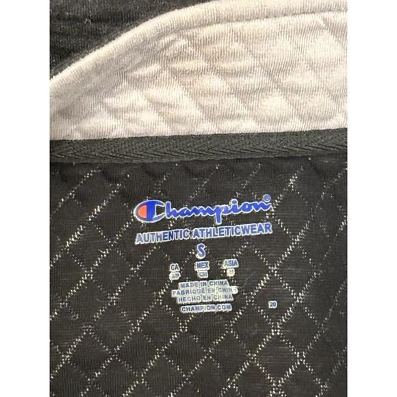 NWT Champion WVU Quilted 1/4 Zip Charcoal Jacket Men's size S - Picture 6 of 6